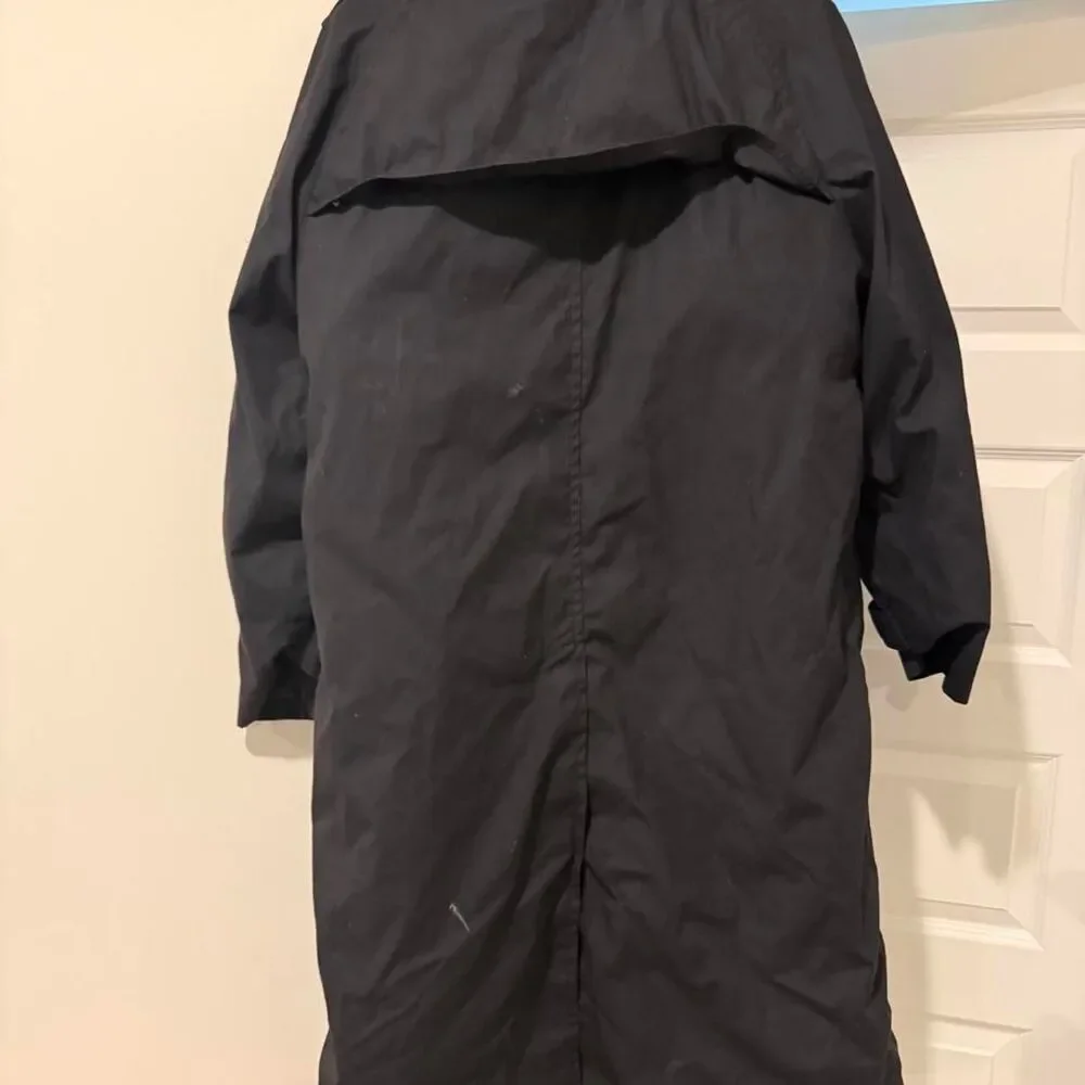 Garrison Collection 40R Men's Black and Navy Coat